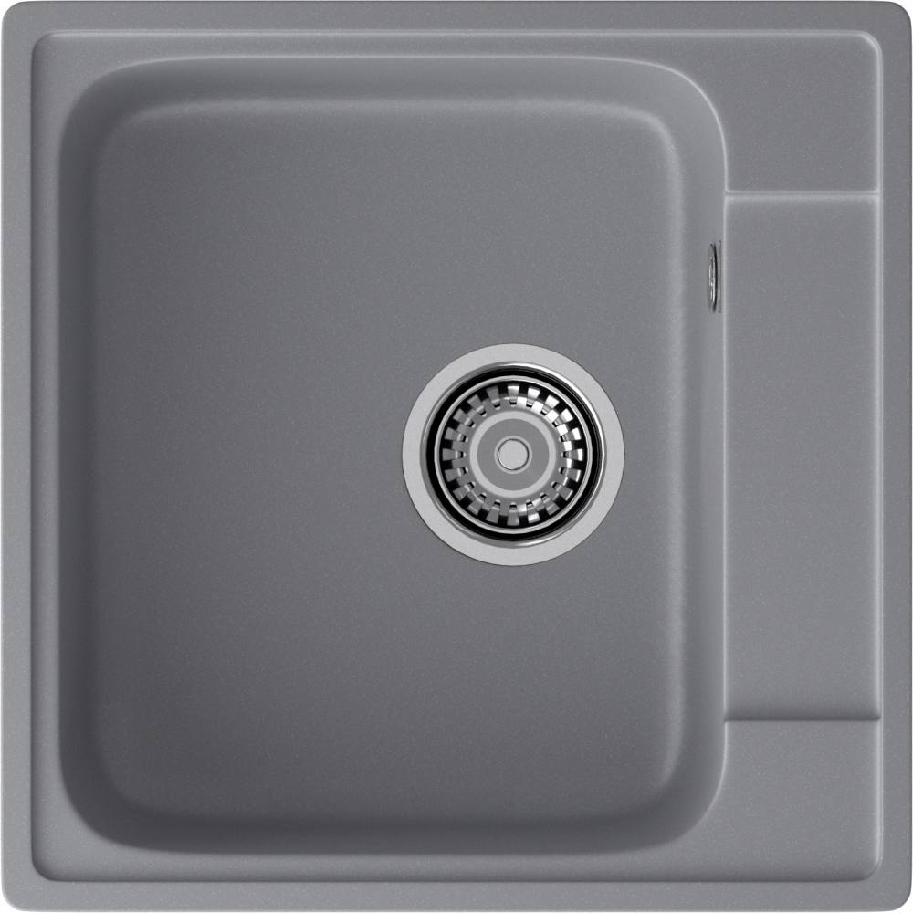 GranFest QUARZ (GF-Z48) Мойка для кухни 480*480мм (темно-серый), фото 1